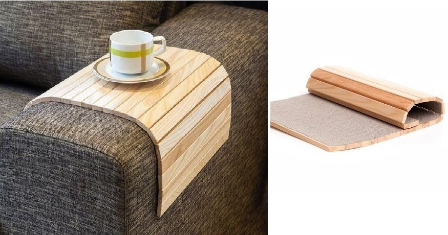 Sofa arm tray tables - The balancing game just got easier
