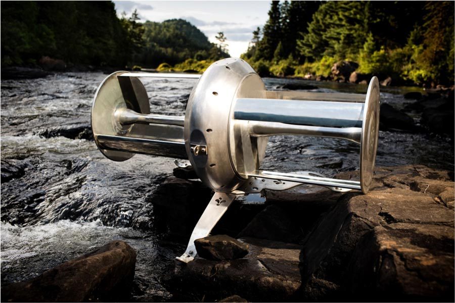 Portable river turbine