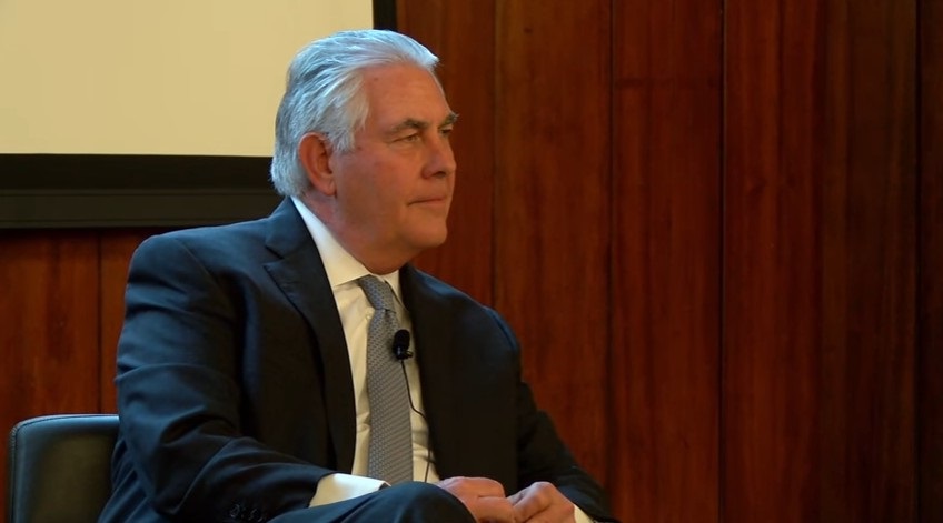 Rex Tillerson explains his relationship with Putin, and his position on climate change