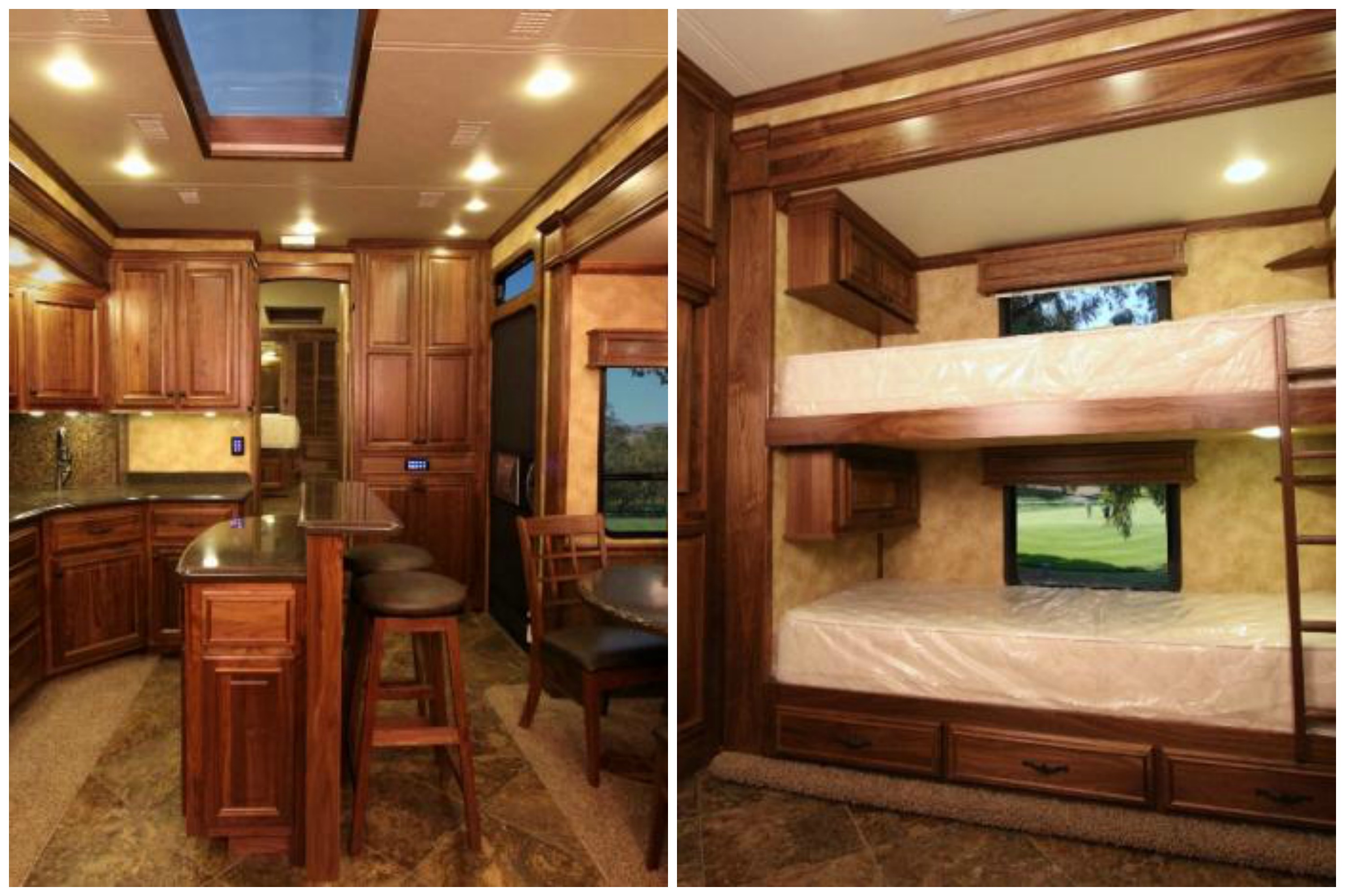Luxury fifth wheel