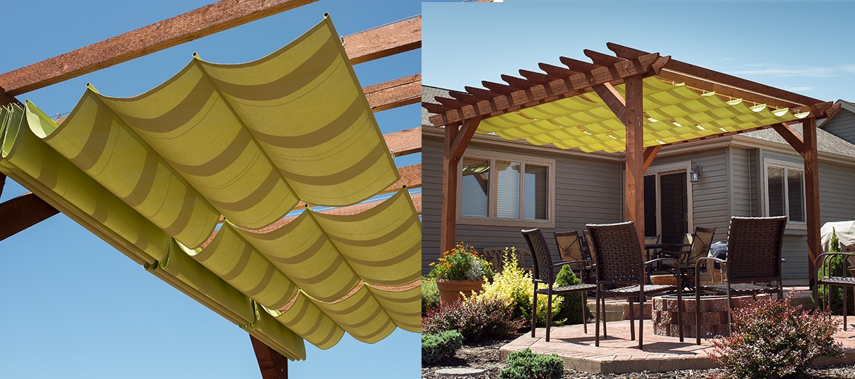 Learn how to make a slide-wire canopy