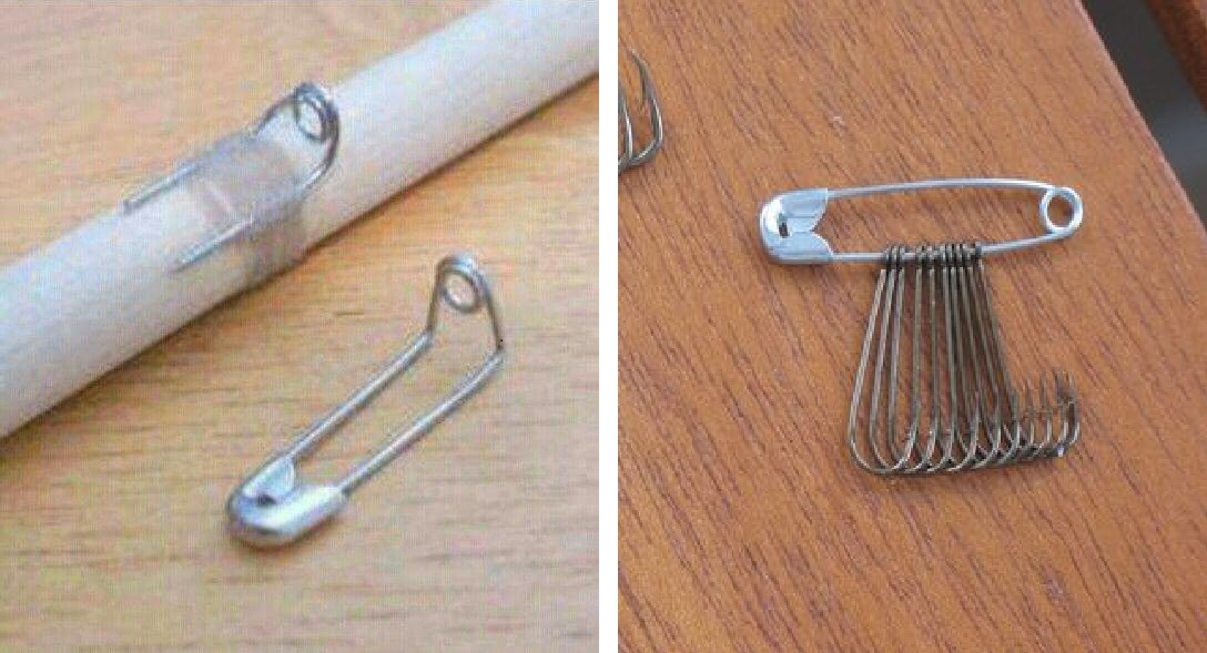 Safety Pins Are a Fisherman's Best Friend