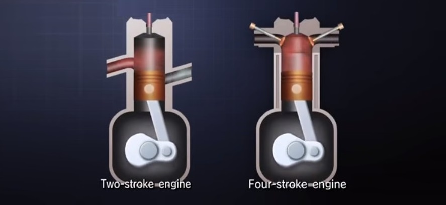 2 stroke and 4 stroke engines